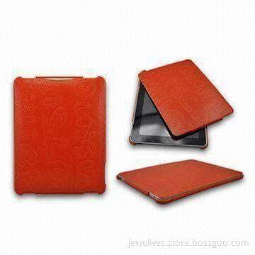 Leather Cases for Apple iPad, Made of PC and PU, Suitable for iPad, Easy to Assemble and Disassemble